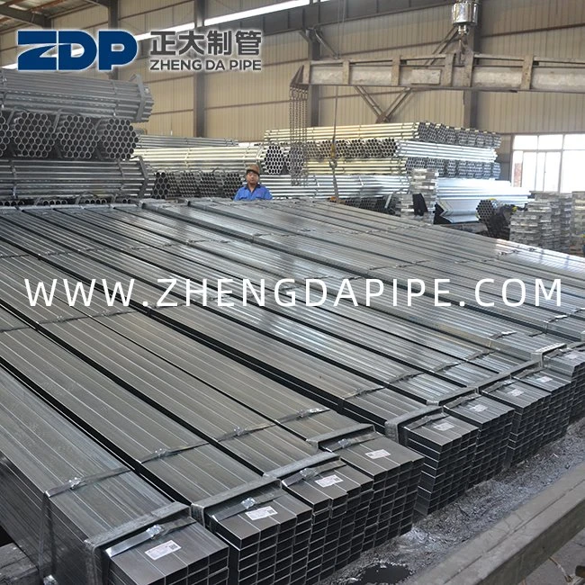 20X20 200X200 попередньо оцинкована прямокутна труба